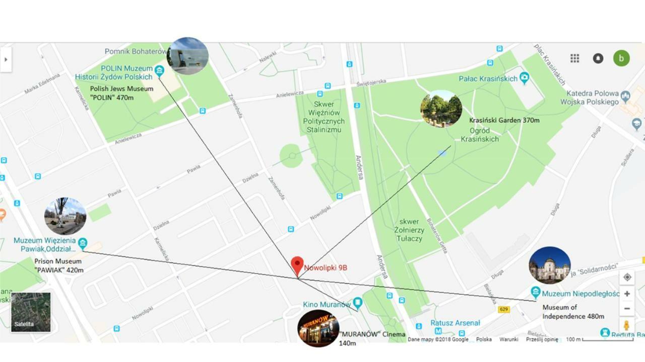 Warsaw Concierge Green Muranow Extérieur photo